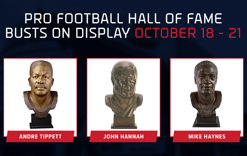 pro football hall of fame busts