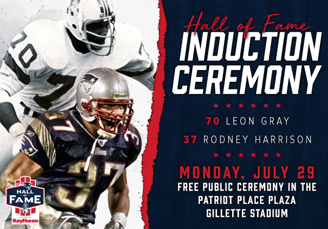 Patriots Announce 2019 Hall of Fame Finalists