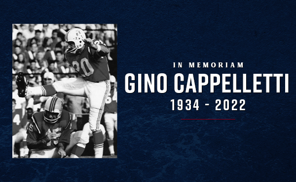 Gino Cappelletti Football Cards