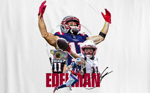 New England Patriots Hall of Fame brochure - Julian Edelman, Super Bowl MVP